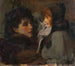 Die Frau und das Mädchen des Künstlers - James Jebusa Shannon — Ansicht des Kunstwerks