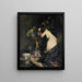 Der Sèvres-Vase - James Jebusa Shannon — gerahmtes Bild an der Wand