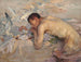 Der Triton und das junge Mädchen - James Jebusa Shannon — Ansicht des Kunstwerks