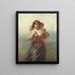 Mutter und Kind - James John Hill — gerahmtes Bild an der Wand