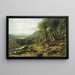 Catskill Creek New York - James McDougal Hart — gerahmtes Bild an der Wand