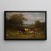 De l'ombre changeante - James McDougal Hart — gerahmtes Bild an der Wand