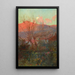 Landschaft - James Nairn — gerahmtes Bild an der Wand