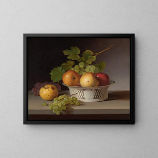 James Peale - Fruit Still Life with Chinese Export Basket.webp