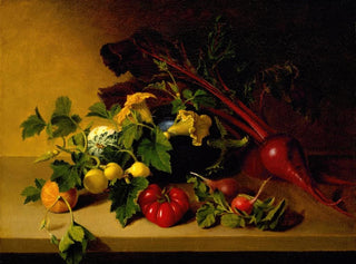 Stillleben mit Gemüse - James Peale — Ansicht des Kunstwerks