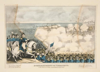 Bombardement von Vera Cruz - James S Baillie — Ansicht des Kunstwerks