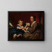 Eine Mutter und ihre Tochter - James Sant — gerahmtes Bild an der Wand