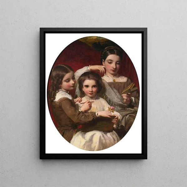 James Sant - Portrait Of The Russell Sisters.webp