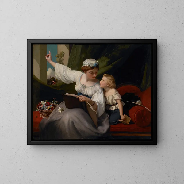 Der Märchen - James Sant — gerahmtes Bild an der Wand