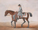Der weiße Fuß von Lord Godolphin, einem sehr berühmten Pferd, das nie geschlagen wurde - James Seymour — Ansicht des Kunstwerks