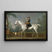 Sir Roger Burgoyne chevauchant Badger - James Seymour — gerahmtes Bild an der Wand