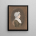 Dorothée Hart - James Sharples — gerahmtes Bild an der Wand