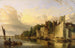 Lambeth vom Fluss in Richtung Westminster-Brücke - James Stark — Ansicht des Kunstwerks