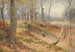 Silberbirken- und Buchen-Gemälde im Herbst - James Thomas Watts — Ansicht des Kunstwerks