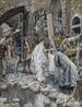 Eine heilige Frau wischt Jesus das Gesicht ab - James Tissot — Ansicht des Kunstwerks