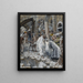 Eine heilige Frau wischt Jesus das Gesicht ab - James Tissot — gerahmtes Bild an der Wand