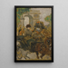 Attelage sur l'Avenue du Bois Paris - James Tissot — gerahmtes Bild an der Wand