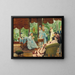 Im Konservatorium - James Tissot — gerahmtes Bild an der Wand