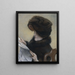 La liseuse - James Tissot — gerahmtes Bild an der Wand