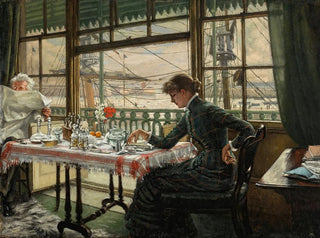 James Tissot - Room Overlooking the Harbour.webp