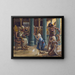 Die Weisheit Salomos - James Tissot — gerahmtes Bild an der Wand