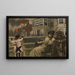 Warten auf die Fähre - James Tissot — gerahmtes Bild an der Wand