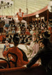 Frauen von Paris L'Amoureuse des Zirkus - James Tissot — gerahmtes Bild an der Wand