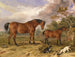 Portrait des Reformers Blucher Tory und des Kinderbettes, das Rowland Alston Esq MP gehört - James Ward — Ansicht des Kunstwerks