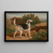 Ravager, eines der Jagdhunde von Lambton - James Ward — gerahmtes Bild an der Wand