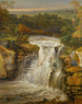 Die Wasserfälle der Clyde nach einer Überschwemmung - James Ward — Ansicht des Kunstwerks