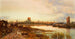 Vue de Dordrecht avec Grote Kerk - James Webb — Ansicht des Kunstwerks