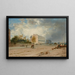 Ansicht von Worthing, Sussex - James Webb — gerahmtes Bild an der Wand