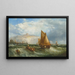 Douvres - James Webb — gerahmtes Bild an der Wand