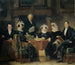 Die Regenten und Regentinnen des Lepraheims in Amsterdam 1834-1835 - Jan Adam Kruseman — Ansicht des Kunstwerks