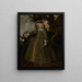 Portrait eines Jungen mit einem Ziegenbock - Jan Albertsz Rotius — gerahmtes Bild an der Wand
