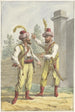 Zwei orientalische Soldaten mit Turban - Jan Anthonie Langendijk — Ansicht des Kunstwerks