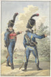 Zwei stehende Soldaten - Jan Anthonie Langendijk — Ansicht des Kunstwerks