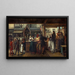 Albrecht Dürer Besuch in Antwerpen im Jahr 1520 - Jan August Hendrik Leys — gerahmtes Bild an der Wand