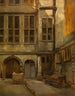 Hof des Rathauses von Antwerpen - Jan August Hendrik Leys — Ansicht des Kunstwerks