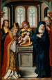 Die Beschneidung Christi - Jan Baegert — Ansicht des Kunstwerks