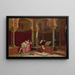 Eine Private Versammlung - Jan Baptist Huysmans — gerahmtes Bild an der Wand