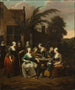 La joyeuse Compagnie - Jan Baptist Lambrechts — Ansicht des Kunstwerks