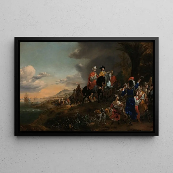 Jan Baptist Weenix - The Dutch Ambassador on his Way to Isfahan.webp