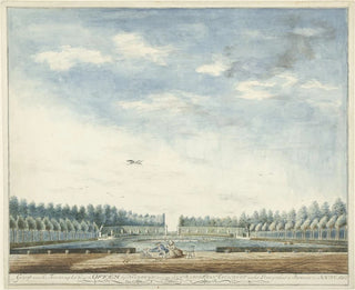 Jan Baptist van Eeckhout - De tuin van het huis Offem bij Noordwijk.webp