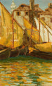Voiles au soleil Chioggia - Jan Bohuszewicz — Ansicht des Kunstwerks