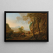 Ein italienisches Landschaftsbild mit Reisenden - Jan Both — gerahmtes Bild an der Wand