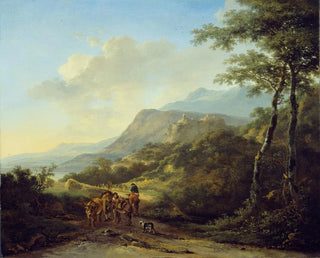 Jan Both - Italian Landscape with Travelers.webp
