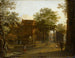 Rue de village avec pont-levis - Jan Both — Ansicht des Kunstwerks