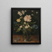 Stillleben mit Blumen in einem Glas - Jan Brueghel der Jüngere — gerahmtes Bild an der Wand