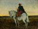 Cavalier oriental sur un cheval blanc - Jan Chełmiński — Ansicht des Kunstwerks